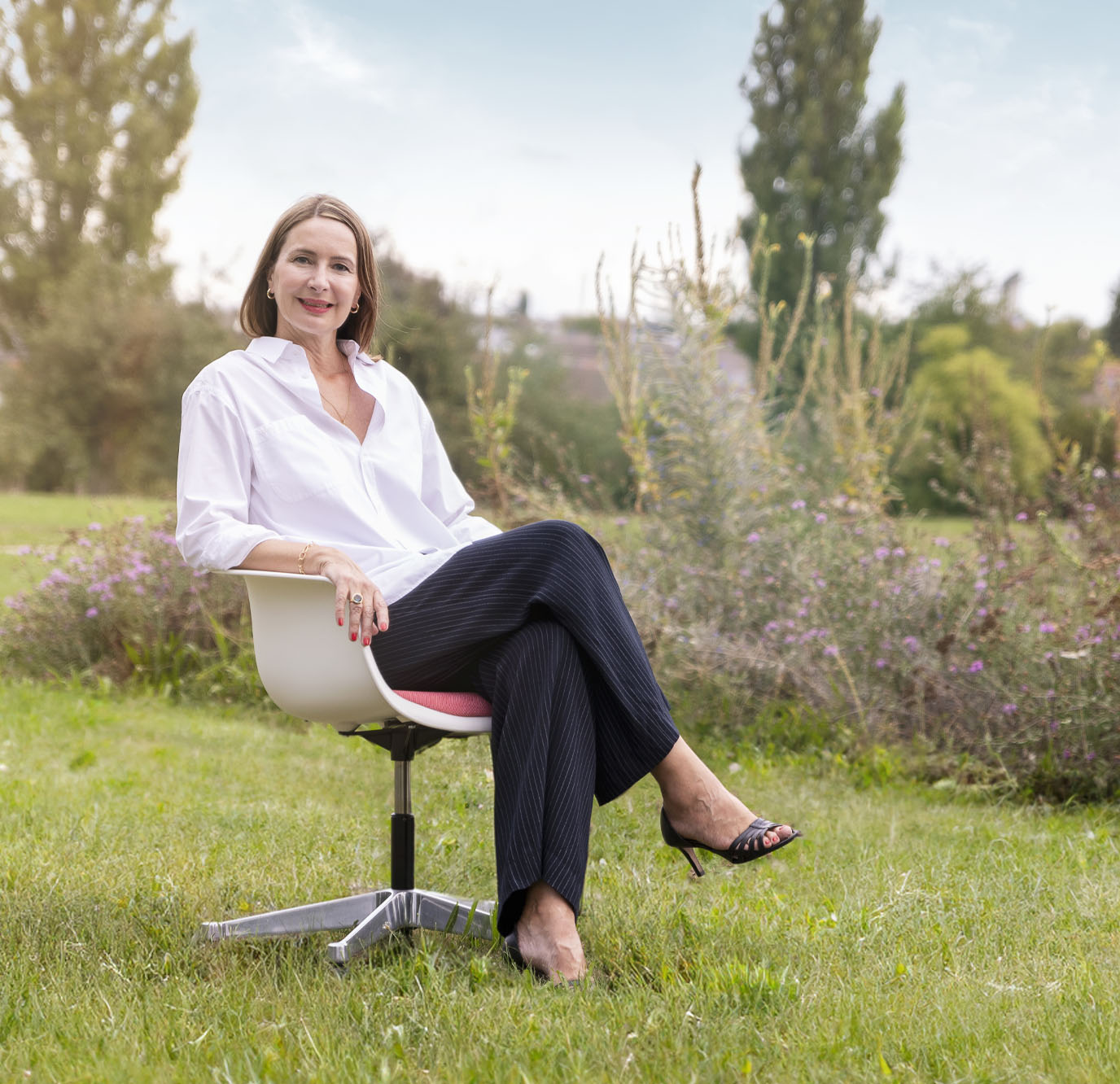 Coachin Kerstin Funcke mit ruhiger Ausstrahlung – Coaching in Stuttgart für Frauen & Weltmenschen