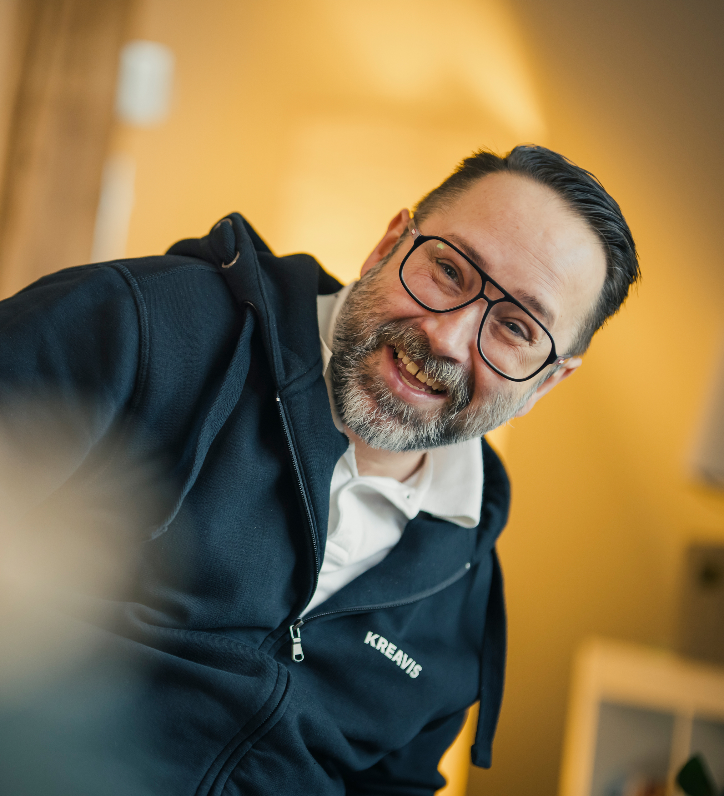 Przem Knuffel von der Werbeagentur Kreavis